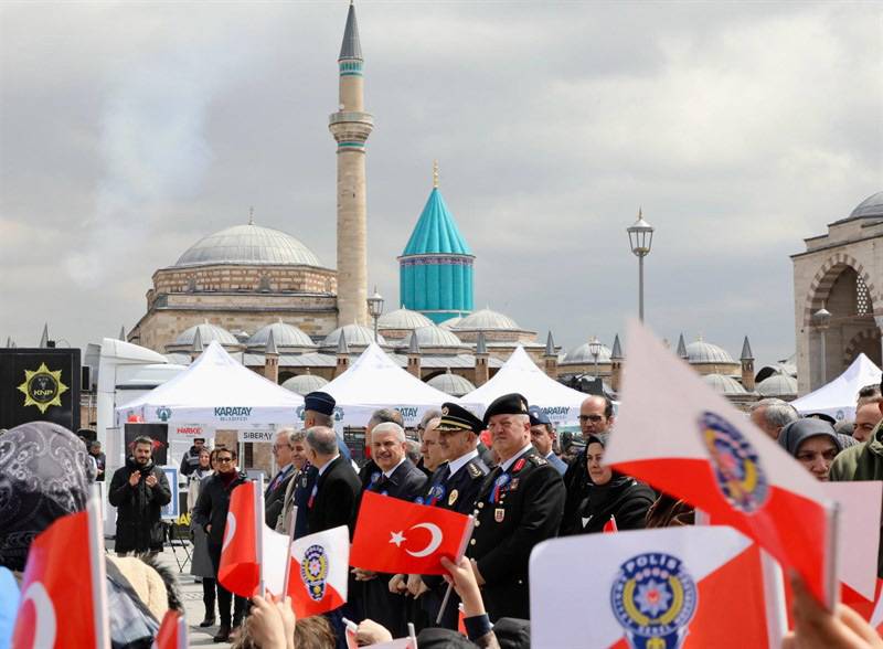 Türk Polis Teşkilatına Konya’da muhteşem kutlama 11